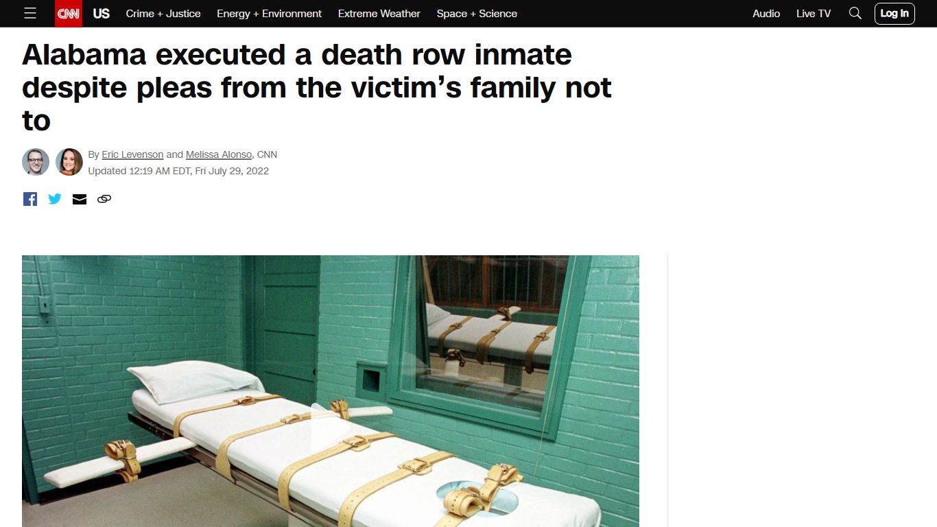 Joe Nathan James: Alabama executed a death row inmate despite pleas ...